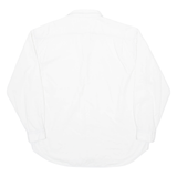 WIDE BOY Mens Corduroy Shirt White Long Sleeve M