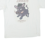 GILDAN Mens T-Shirt White L