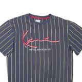 KARL KANI Striped Mens T-Shirt Blue M