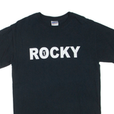 GILDAN Rocky Mens T-Shirt Black S