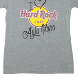 HARD ROCK CAFE Womens T-Shirt Grey L