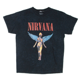 MENACE Nirvana Mens Band T-Shirt Black M