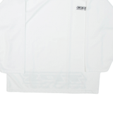 Louisville Hockey Mens Jersey White Long Sleeve USA V-Neck L