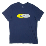NIKE Mens T-Shirt Blue M