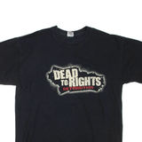 FRUIT OF THE LOOM Dead To Rights Mens T-Shirt Black L