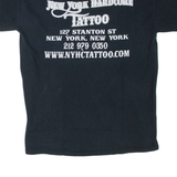 GILDAN Mens T-Shirt Black USA L