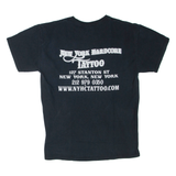 GILDAN Mens T-Shirt Black USA L