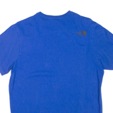 THE NORTH FACE Mens T-Shirt Blue M