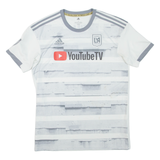 ADIDAS Los Angeles Football Club Mens Football Shirt T-Shirt White USA L