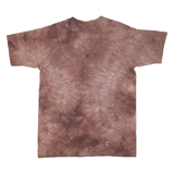 THE MOUNTAIN Native American Mens Tie Dye T-Shirt Brown 90s M