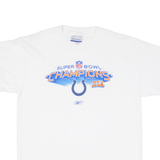 REEBOK Super Bowl Champions. One Game. One Dream Mens T-Shirt White USA XL