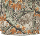 OUTFITTERS RIDGE Camouflage Mens T-Shirt Brown Long Sleeve XL