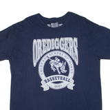 THE RETRO BRAND Colorado School Of Mines Mens T-Shirt Blue USA L