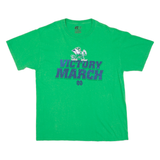 RUSSELL ATHLETIC Notre Dame University Mens T-Shirt Green USA L