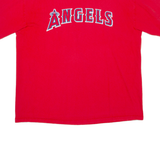 MAJESTIC Angels Mens T-Shirt Red USA XL
