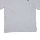 CARHARTT Loose Fit Mens T-Shirt Grey XL
