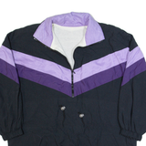 Womens Pullover Jacket Black 90s L