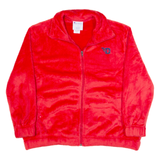 CHAMPION Mens Fleece Jacket Red S
