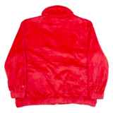 CHAMPION Mens Fleece Jacket Red S