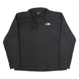 THE NORTH FACE Pullover Mens Fleece Jacket Black XL