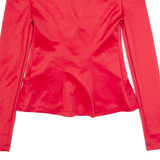 EVE Womens Blazer Jacket Red 90s XS