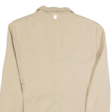 MASSIMO DUTTI Womens Blazer Jacket Beige S