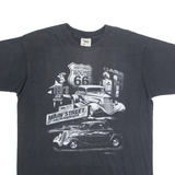 TENNESSEE RIVER Route 66 Mens T-Shirt Black USA Crew Neck L
