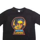 GILDAN Hector Lavoe Mens Band T-Shirt Black Crew Neck S