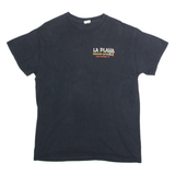 GILDAN La Playa Mexican Grille Mens T-Shirt Black USA Crew Neck M