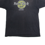 HARD ROCK CAFE San Juan Mens T-Shirt Grey Crew Neck L