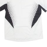 ODLO Cycling Mens Jersey White 1/2 Zip XL