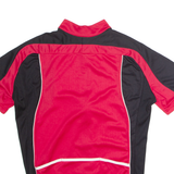MOVE N RIDE Full Zip Cycling Mens Jersey Red High Neck L