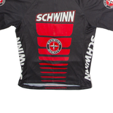SCHWINN Cycling Boys Jersey Black 1/2 Zip 14Y
