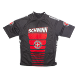 SCHWINN Cycling Boys Jersey Black 1/2 Zip 14Y