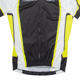 OWAYO Full Zip Cycling Mens Jersey Black High Neck M