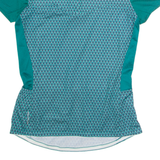 DECATHLON Cycling Womens Jersey Green 1/4 Zip M