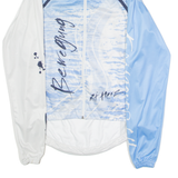 ACTION Full Zip Cycling Mens Jersey Blue 1/4 Zip L