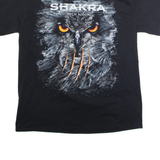 GILDAN Shakra High Noon Tour 2016 Mens Band T-Shirt Black Crew Neck XL