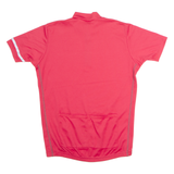 AESSE Cycling Mens Jersey Pink 1/4 Zip L