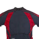 SUGOI Full Zip Cycling Womens Jersey Red High Neck 2XL