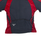 SUGOI Full Zip Cycling Womens Jersey Red High Neck 2XL