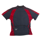 SUGOI Full Zip Cycling Womens Jersey Red High Neck 2XL