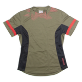 SCOTT Cycling Womens Jersey Green 1/4 Zip M