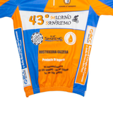 VELO Cycling Mens Jersey Orange 1/4 Zip S