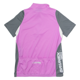BRUNEX Cycling Womens Jersey Purple 1/4 Zip M