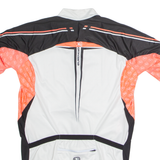 GIORDANA Full Zip Cycling Womens Jersey White High Neck L