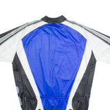 BRUNEX Cycling Mens Jersey Blue 1/2 Zip L
