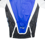 BRUNEX Cycling Mens Jersey Blue 1/2 Zip L