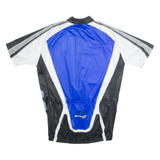 BRUNEX Cycling Mens Jersey Blue 1/2 Zip L