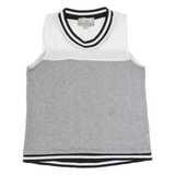 LAVISH ALICE Womens Vest Grey Sleeveless UK 10